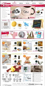 韩国日用百货网络商城网页模版PSD素材免费下载指南